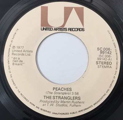 Lot 74 - THE STRANGLERS - PEACHES / GO BUDDY GO (UNITED ARTISTS RECORDS - 5C 00699142)