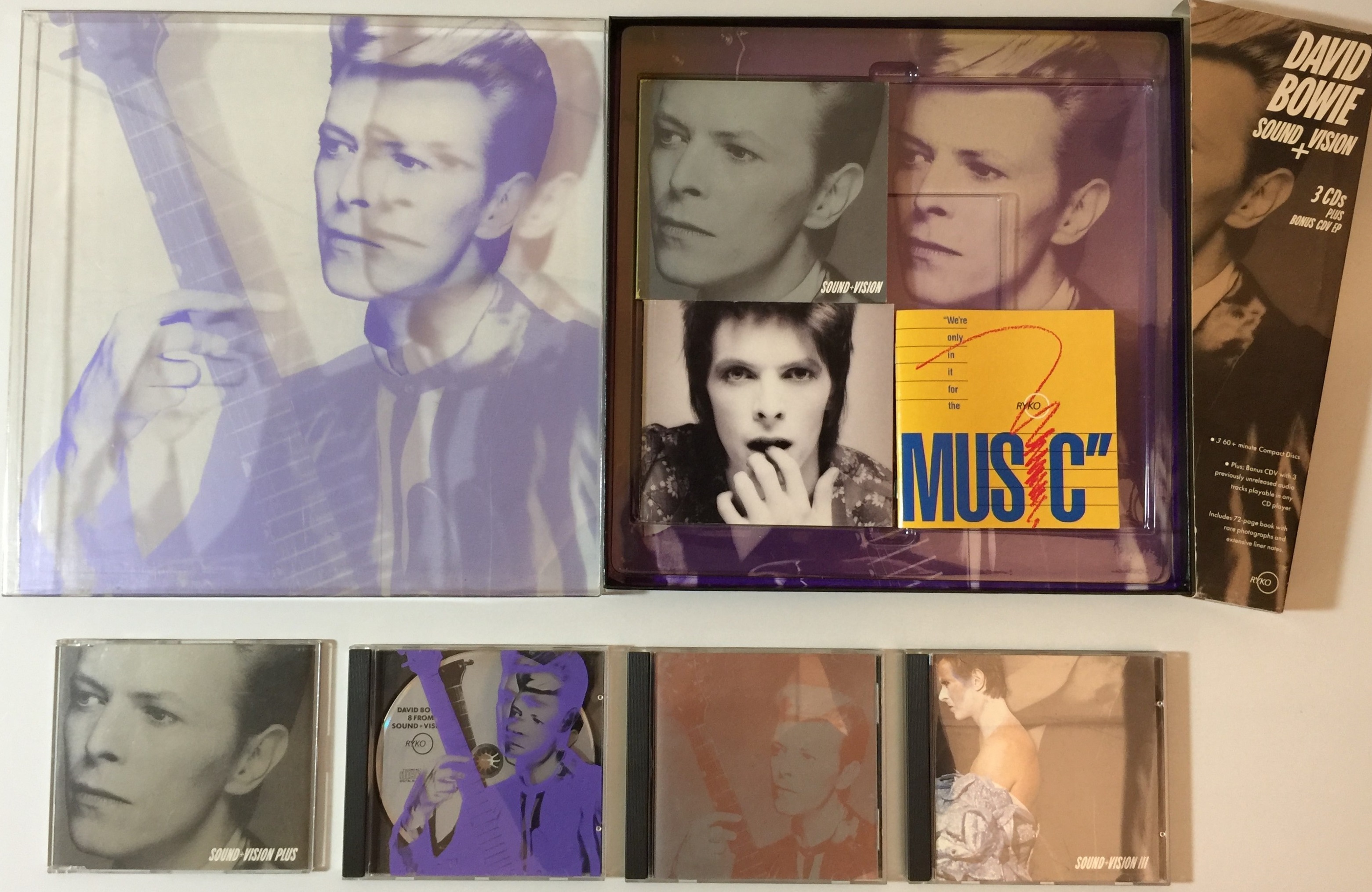 Lot 22 David Bowie Rykodisc CD Collection