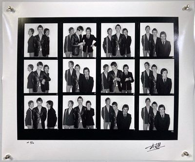 Lot 421 - THE JAM - LIMITED EDITION SIGNED PHOTOGRAPH OF THE 'DAVID WATTS' COVER.