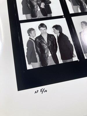 Lot 421 - THE JAM - LIMITED EDITION SIGNED PHOTOGRAPH OF THE 'DAVID WATTS' COVER.