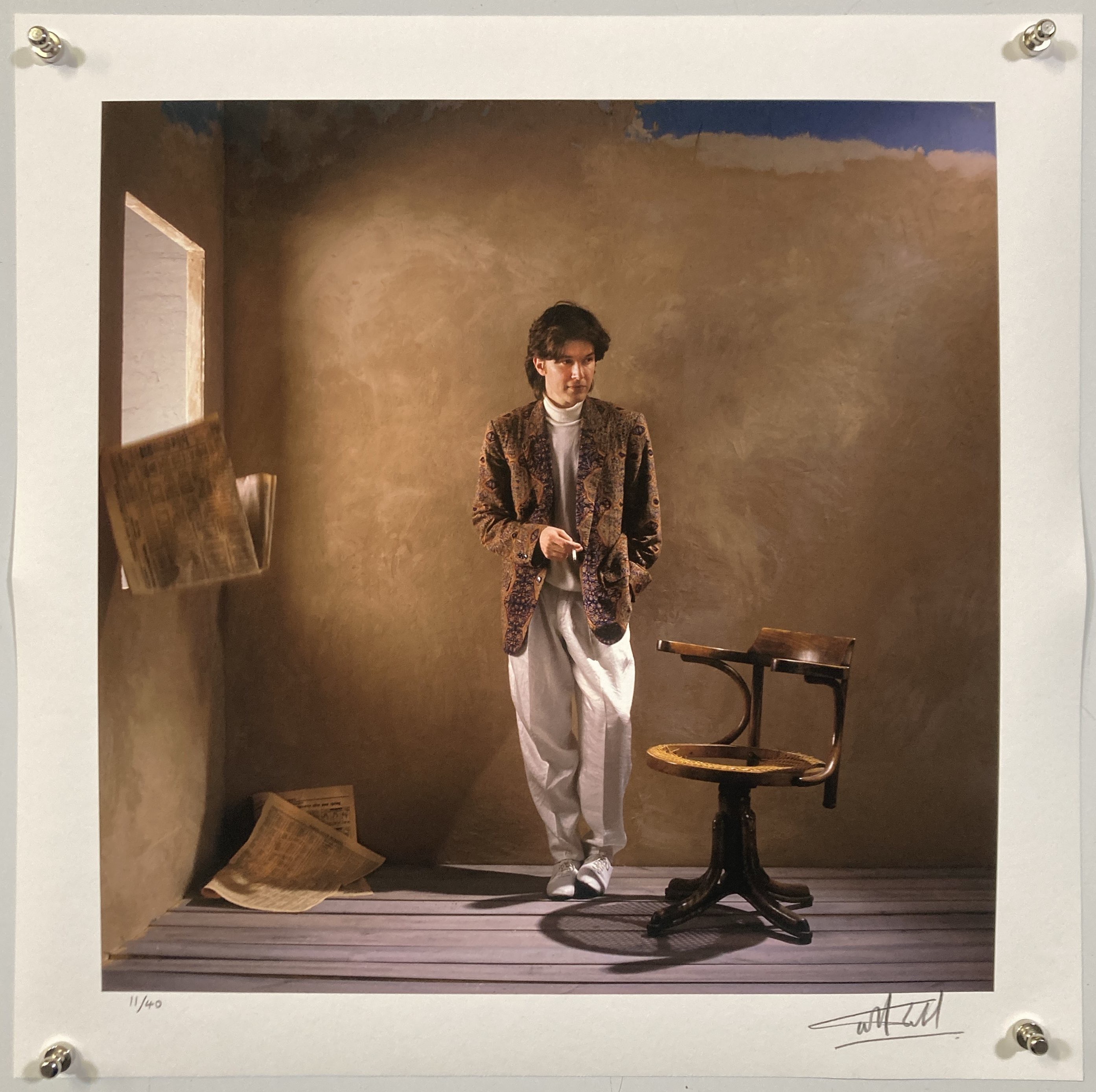 Lot 148 MARTYN GODDARD DAVID SYLVIAN 1986, SIGNED