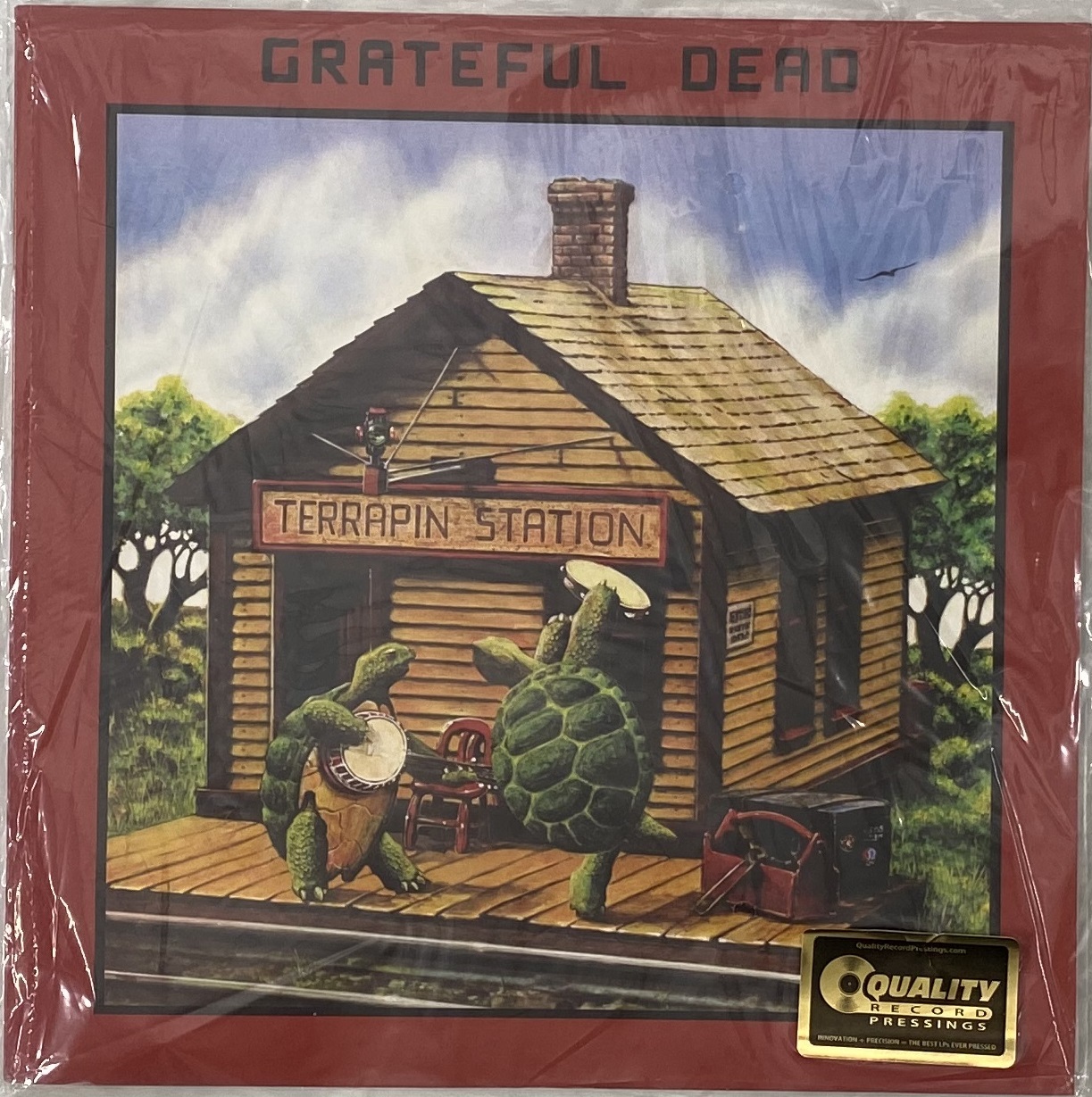 Lot 816 - THE GRATEFUL DEAD - TERRAPIN STATION LP (US