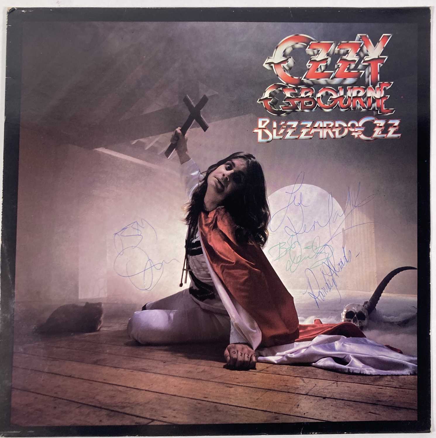 ozzy osbourne signed lp ozzy osbourne signed lp