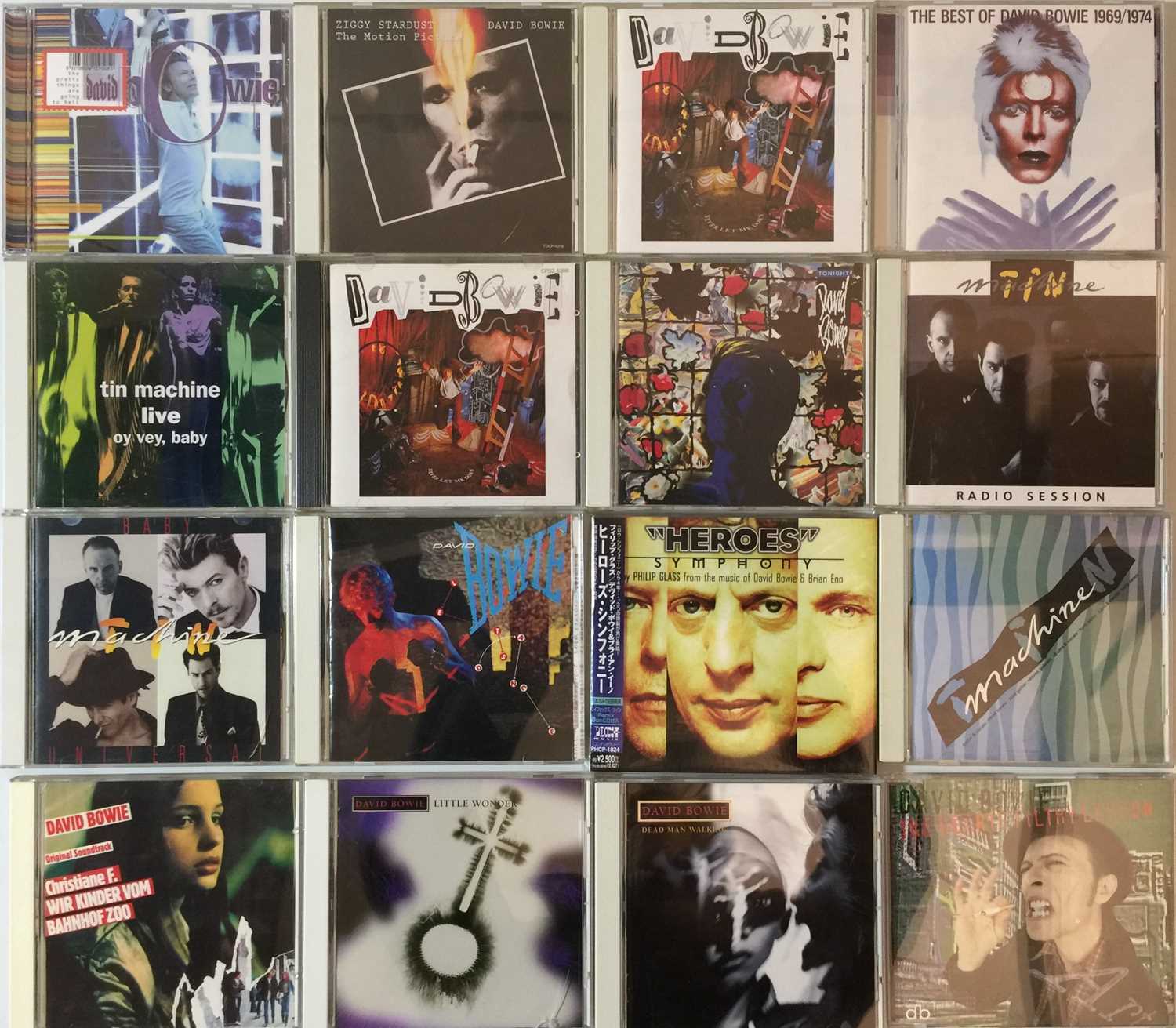 Lot 26 - David Bowie/Tin Machine - Japanese Pressing CDs