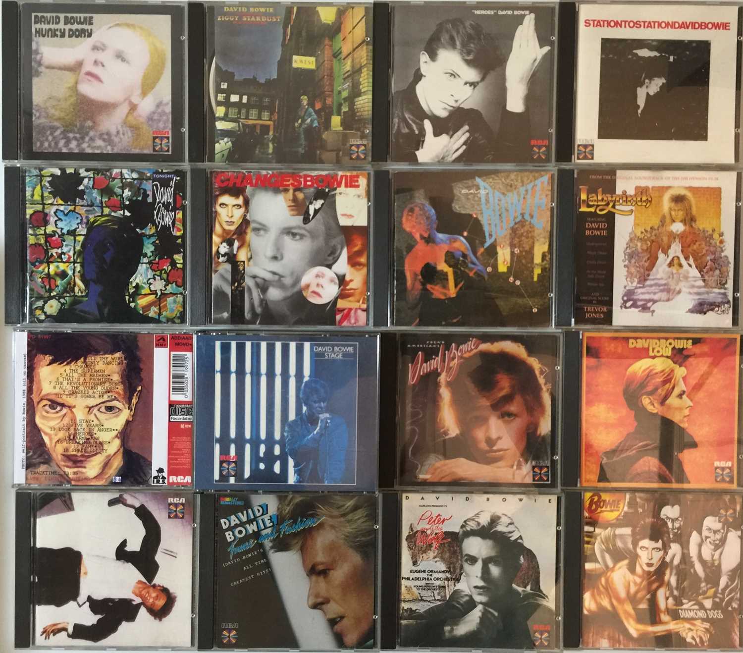 Lot 27 - David Bowie - European CD Collection (Including Many Early Releases)
