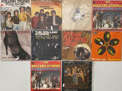 Lot 863 - THE ROLLING STONES - EUROPEAN PRESSINGS - 7" COLLECTION