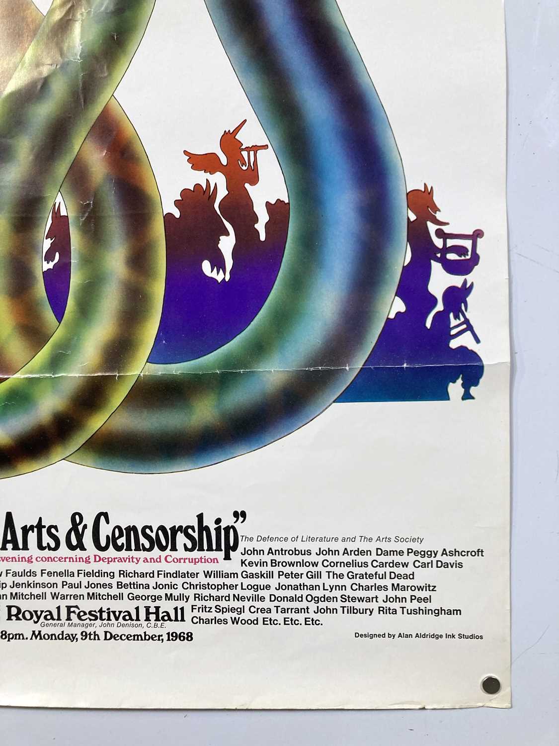 Lot 204 - GRATEFUL DEAD INTEREST - ORIGINAL ALAN