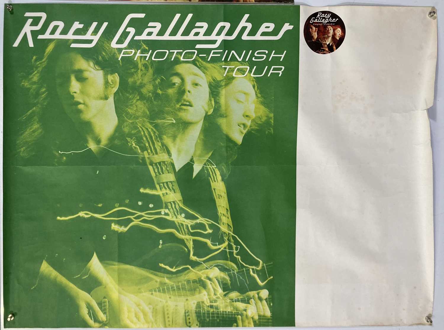 Lot 209 - RORY GALLAGHER - 1979 POSTERS.