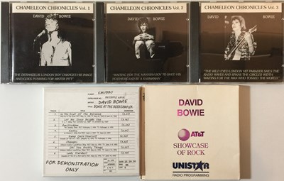 Lot 29 - David Bowie - Radioplay/Westwood One CDs