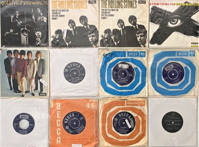 Lot 867 - THE ROLLING STONES - FRENCH / UK PRESSINGS - 7" COLLECTION