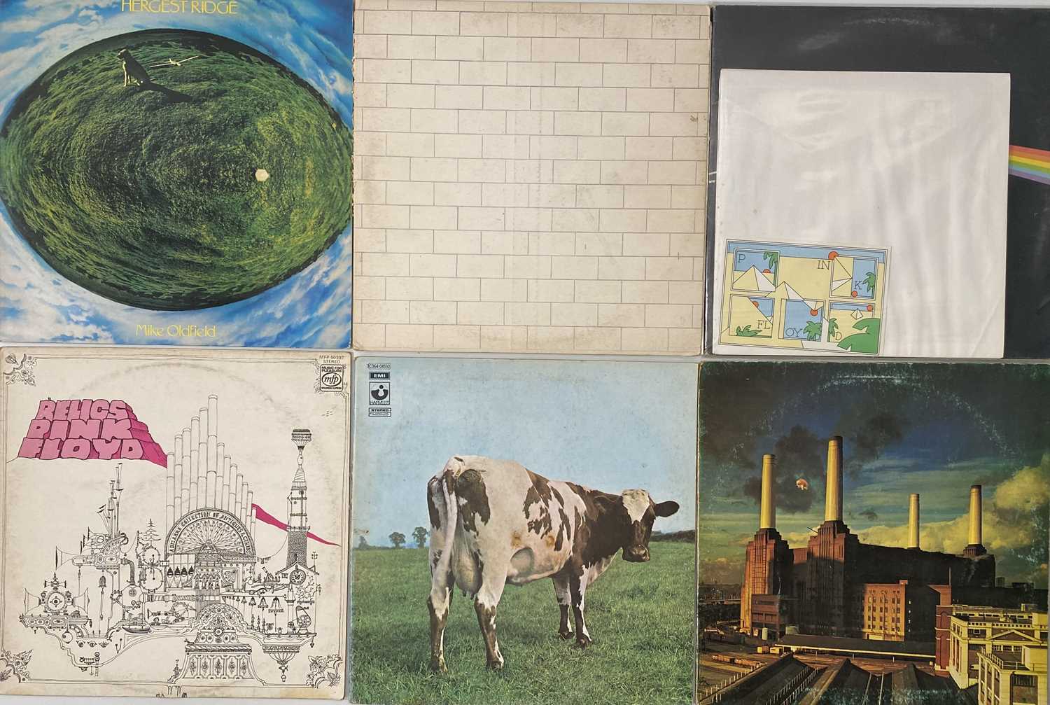 Lot 843 - PINK FLOYD/ PROG - LP PACK