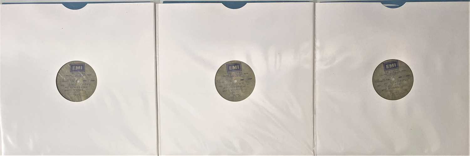 Lot 60 - WINGS - 'AT NEWCASTLE' (COMPLETE 3 x EMI STUDIOS ACETATE RECORDINGS - COMMERCIALLY UNRELEASED)