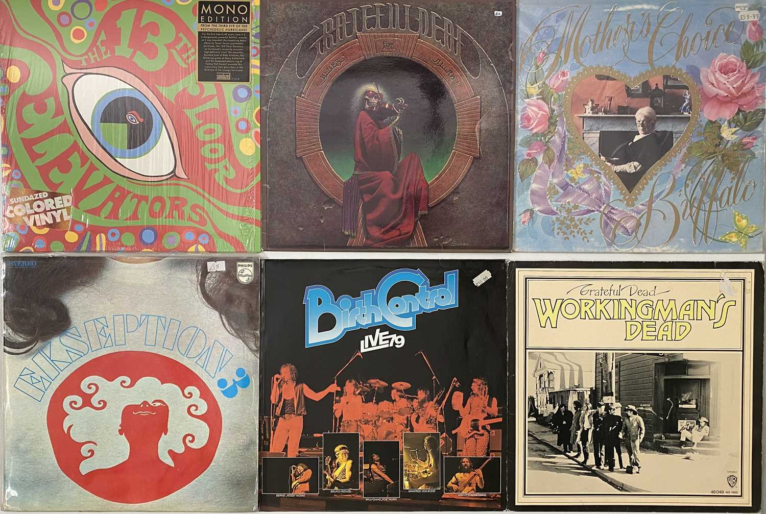 Lot 848 - PSYCH/ PROG - LP COLLECTION