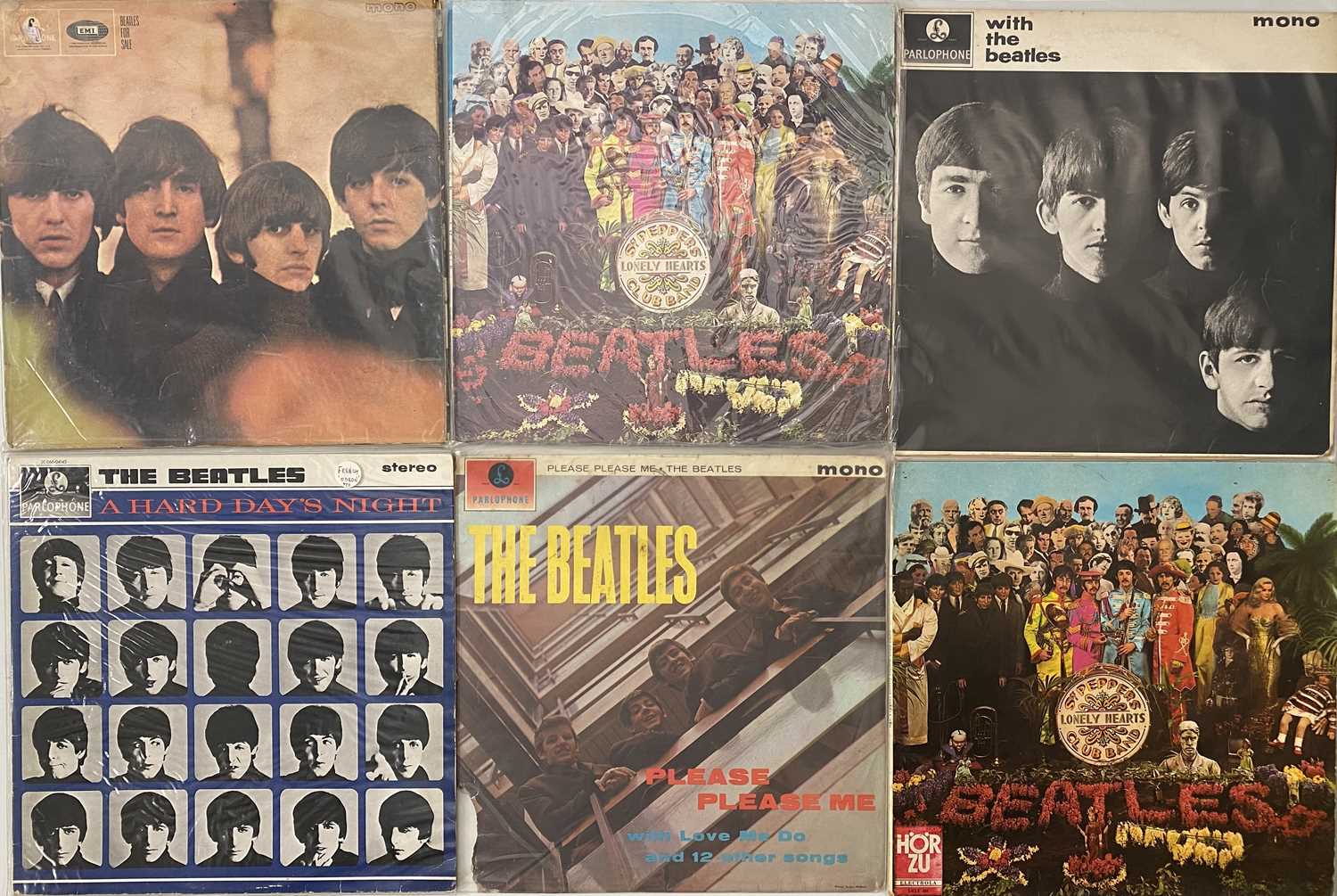 Lot 926 - THE BEATLES - 60s LPs