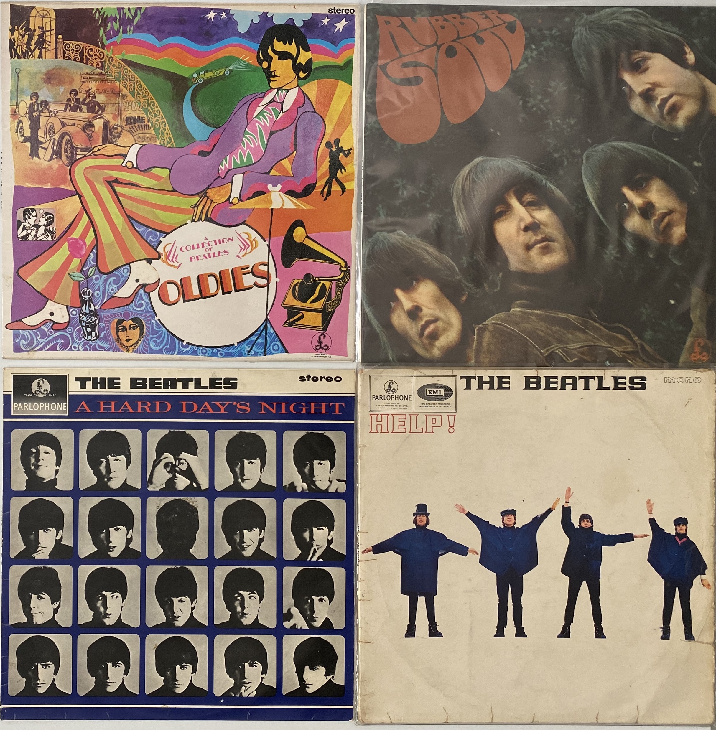 Lot 926 THE BEATLES 60s LPs