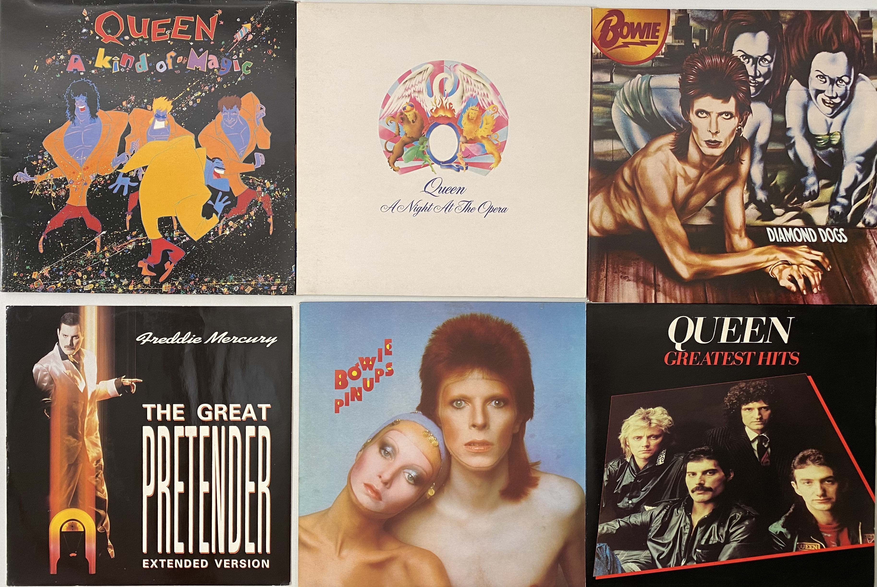 Lp Diamond Collection Lot 890 - GLAM - LP COLLECTION