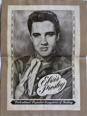 Lot 394 - ELVIS PRESLEY SCRAPBOOKS AND CUTTINGS.