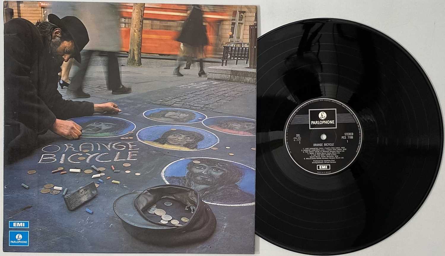 Lot 78 - ORANGE BICYCLE - ORANGE BICYCLE LP (ORIGINAL UK COPY - PARLOPHONE PCS 7108)