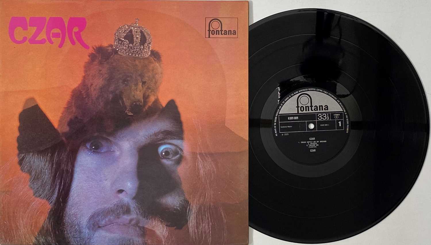 Lot 83 - CZAR - CZAR LP (ORIGINAL UK COPY - FONTANA