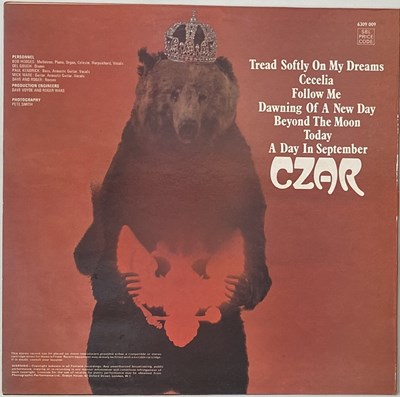 Lot 83 - CZAR - CZAR LP (ORIGINAL UK COPY - FONTANA 6309 009)