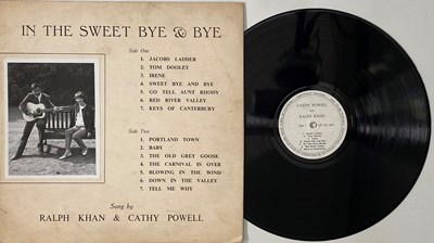 Lot 84 - RALPH KHAN & CATHY POWELL - IN THE SWEET BYE & BYE LP (SELF RELEASED LP - RS LP 0042)