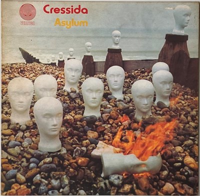 Lot 55 - CRESSIDA - ASYLUM LP (ORIGINAL UK COPY - VERTIGO SWIRL 6360 025)