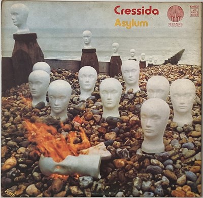 Lot 55 - CRESSIDA - ASYLUM LP (ORIGINAL UK COPY - VERTIGO SWIRL 6360 025)