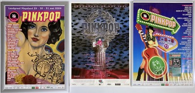 Lot 215 - RAGE AGAINST THE MACHINE / BJORK / CHARLATANS AND MORE - DUTCH FESTIVAL POSTERS INC 1994.