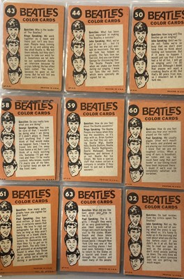 Lot 20 - BEATLES COLLECTORS CARDS AND POSTCARDS.