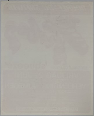 Lot 231 - THE TUBES / SQUEEZE - 1979 CONCERT POSTER.