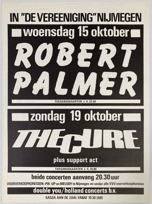 Lot 233 - THE CURE - 1982 CONCERT POSTER.