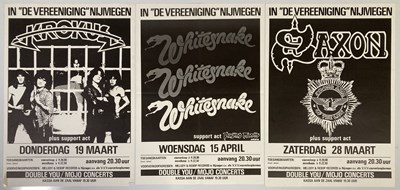 Lot 236 - 1980S CONCERT POSTERS - KROKUS / SAXON / WHITESNAKE.