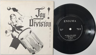 Lot 87 - JOY DIVISION - AN IDEAL FOR LIVING 7" EP (ENIGMA RECORDS 1978 UK ORIGINAL - PSS 139).