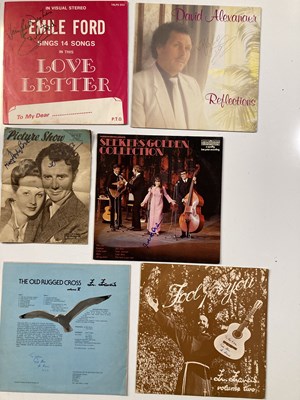 Lot 295 - SIGNED LPS AND POSTERS - POP / ROCK STARS OF THE 1970S.