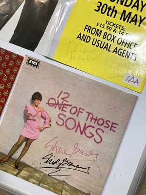 Lot 295 - SIGNED LPS AND POSTERS - POP / ROCK STARS OF THE 1970S.
