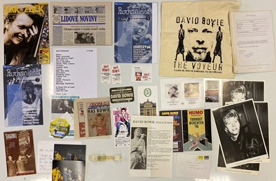 Lot 285 - DAVID BOWIE - THE VOYEUR CORRESPONDENCE ARCHIVE