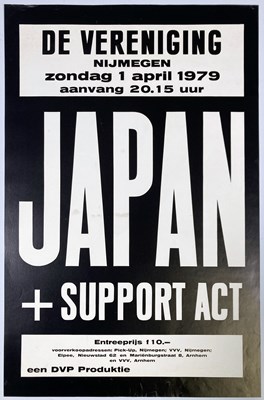 Lot 241 - JAPAN - A 1979 CONCERT POSTER.