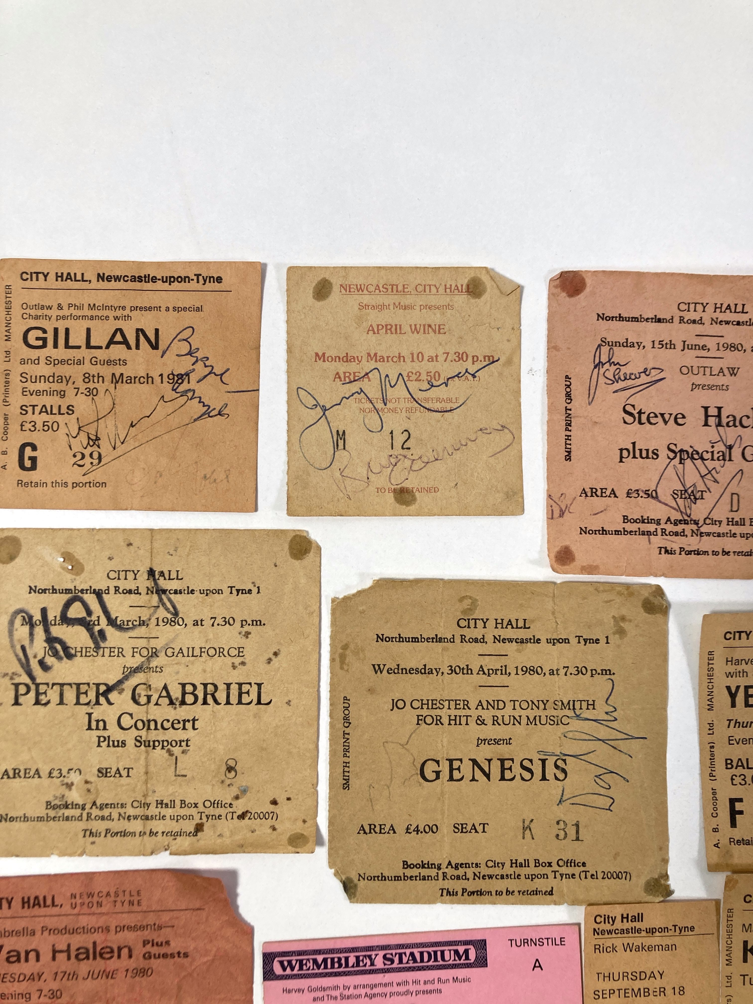 Lot 137 - 1970S CONCERT TICKET COLLECTION - SOME