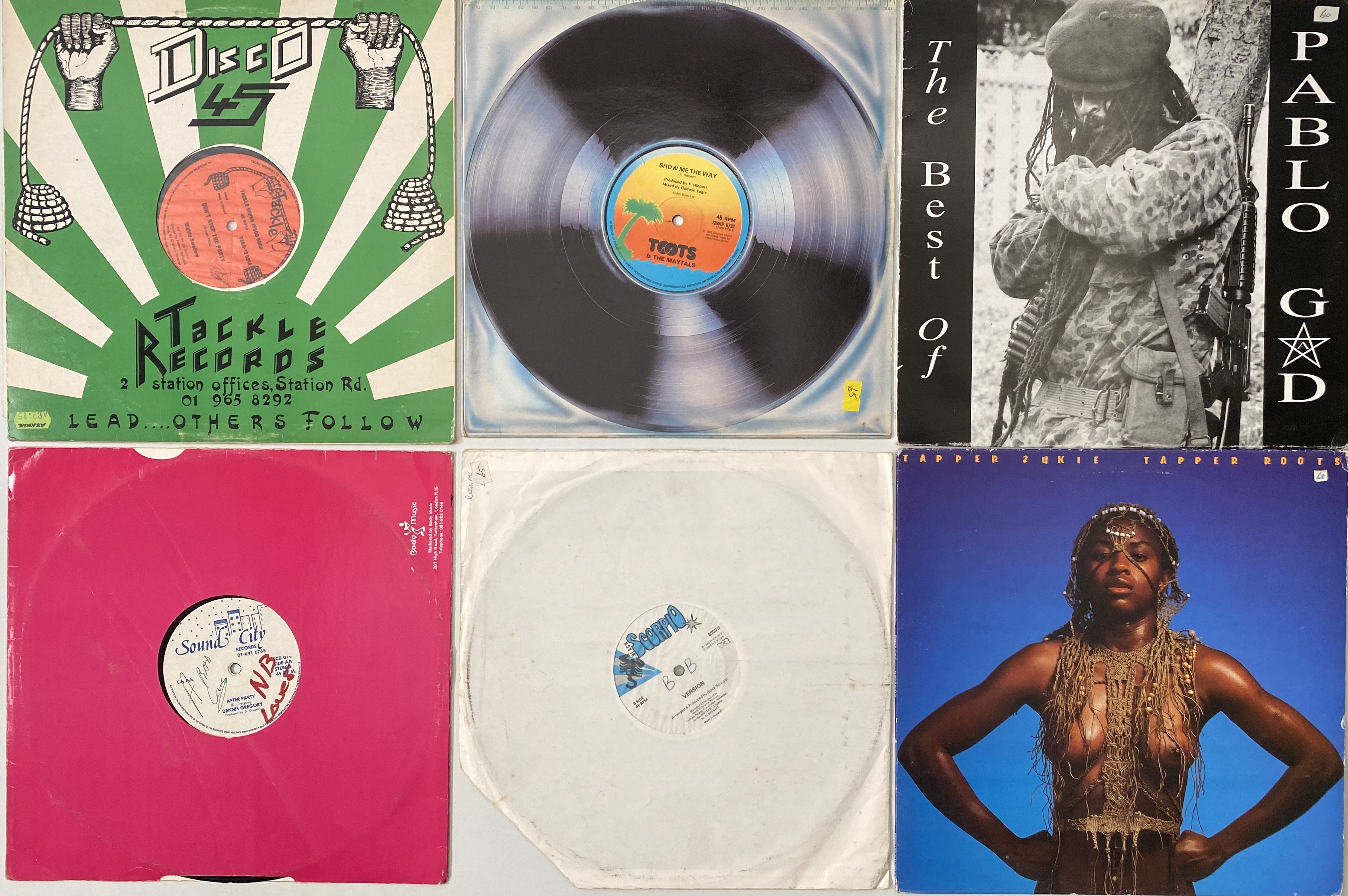 Lot 946 - REGGAE - LPs/ 12