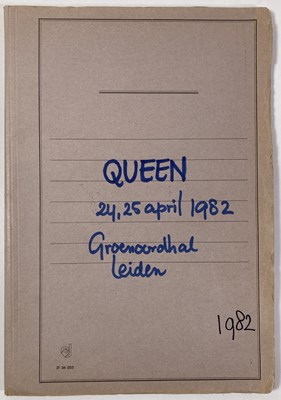 Lot 530 - CONTRACTS AND CONCERT BOOKING ARCHIVE - QUEEN 1982-1986.