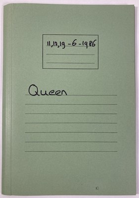 Lot 530 - CONTRACTS AND CONCERT BOOKING ARCHIVE - QUEEN 1982-1986.