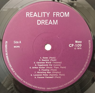 Lot 89 - REALITY FROM DREAM - REALITY FROM DREAM LP (SELF-RELEASED UK ORIGINAL CP-109)