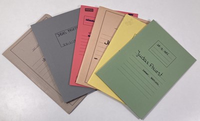 Lot 537 - CONTRACTS AND CONCERT BOOKING ARCHIVE - DEF LEPPARD/JUDAS PRIEST, 1981-1986.