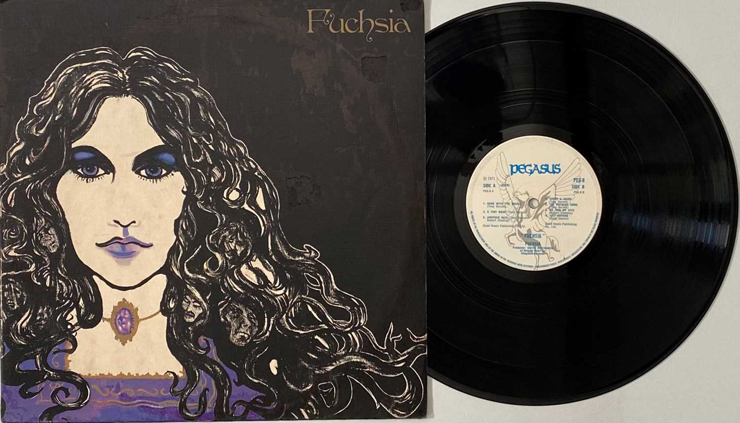 Lot 970 - FUCHSIA - S/T LP (UK ORIGINAL - FOLK/ PROG - PEGASUS PEG-8)