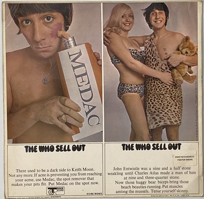 Lot 973 - THE WHO - THE WHO SELL OUT LP (UK ORIGINAL WITH POSTER - TRACK 612 002)