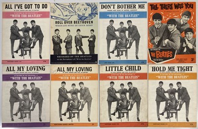Lot 97 - THE BEATLES - SHEET MUSIC COLLECTION.