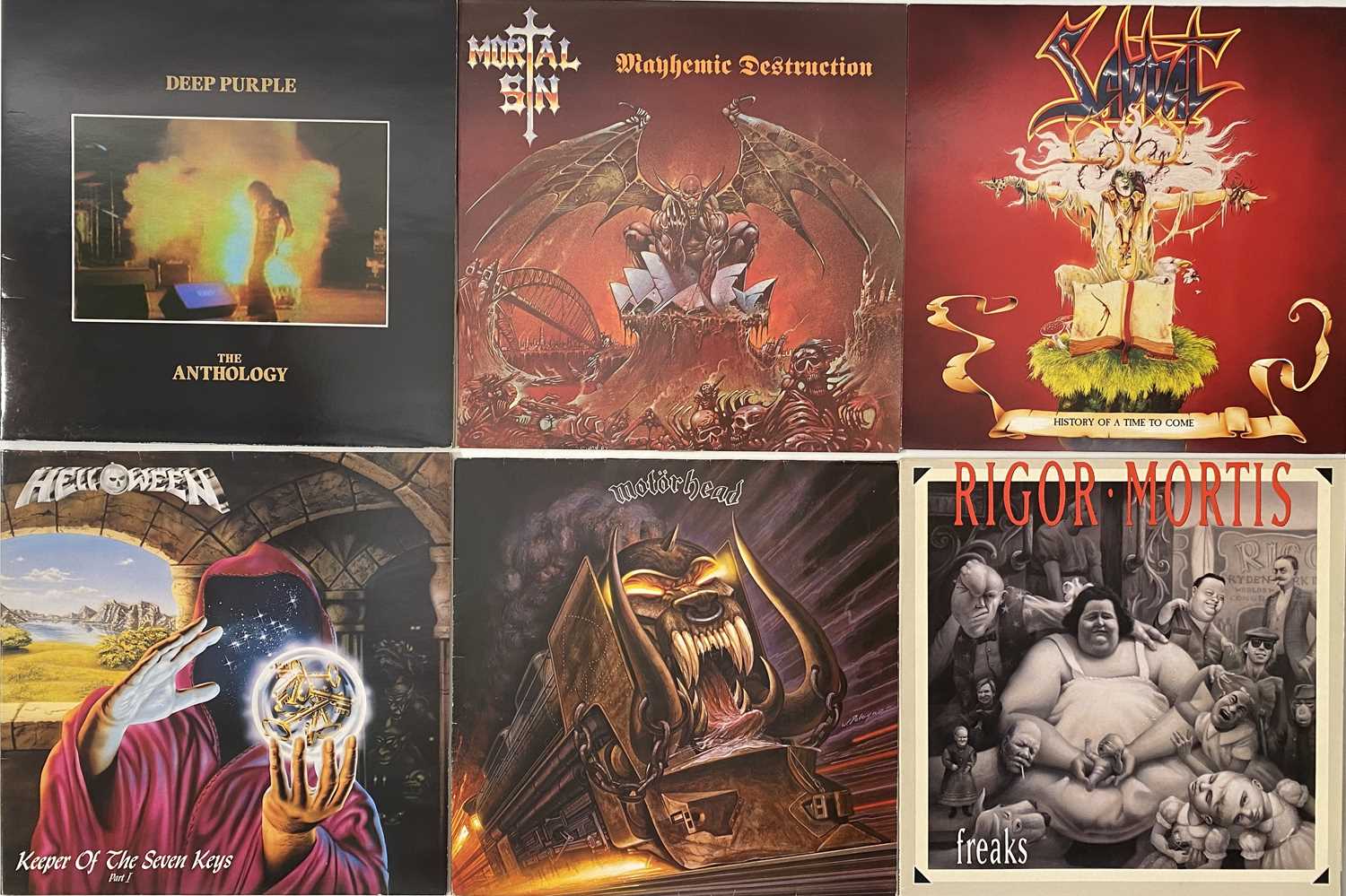 Lot 979 - METAL - LP COLLECTION