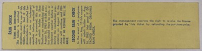 Lot 112 - THE BEATLES / GEORGE HARRISON - COMPLETE TICKET FOR THE CONCERT FOR BANGLADESH - 1971.