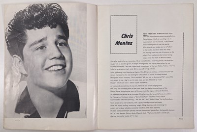 Lot 108 - THE BEATLES - ORIGINAL 1963 SPRING TOUR PROGRAMME - CHRIS MONTEZ / TOMMY ROE.
