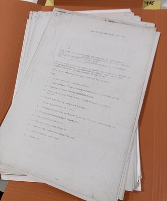 Lot 554 - CONTRACTS AND CONCERT BOOKING ARCHIVE - IGGY POP,  1977-1991.